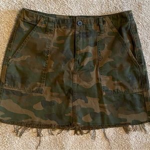 NWOT - Blank NYC Camo Mini Skirt - Size 31